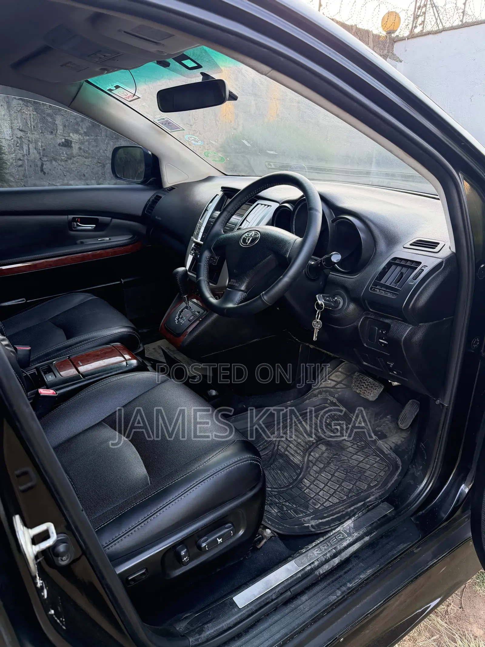 Toyota Harrier 2008 Black