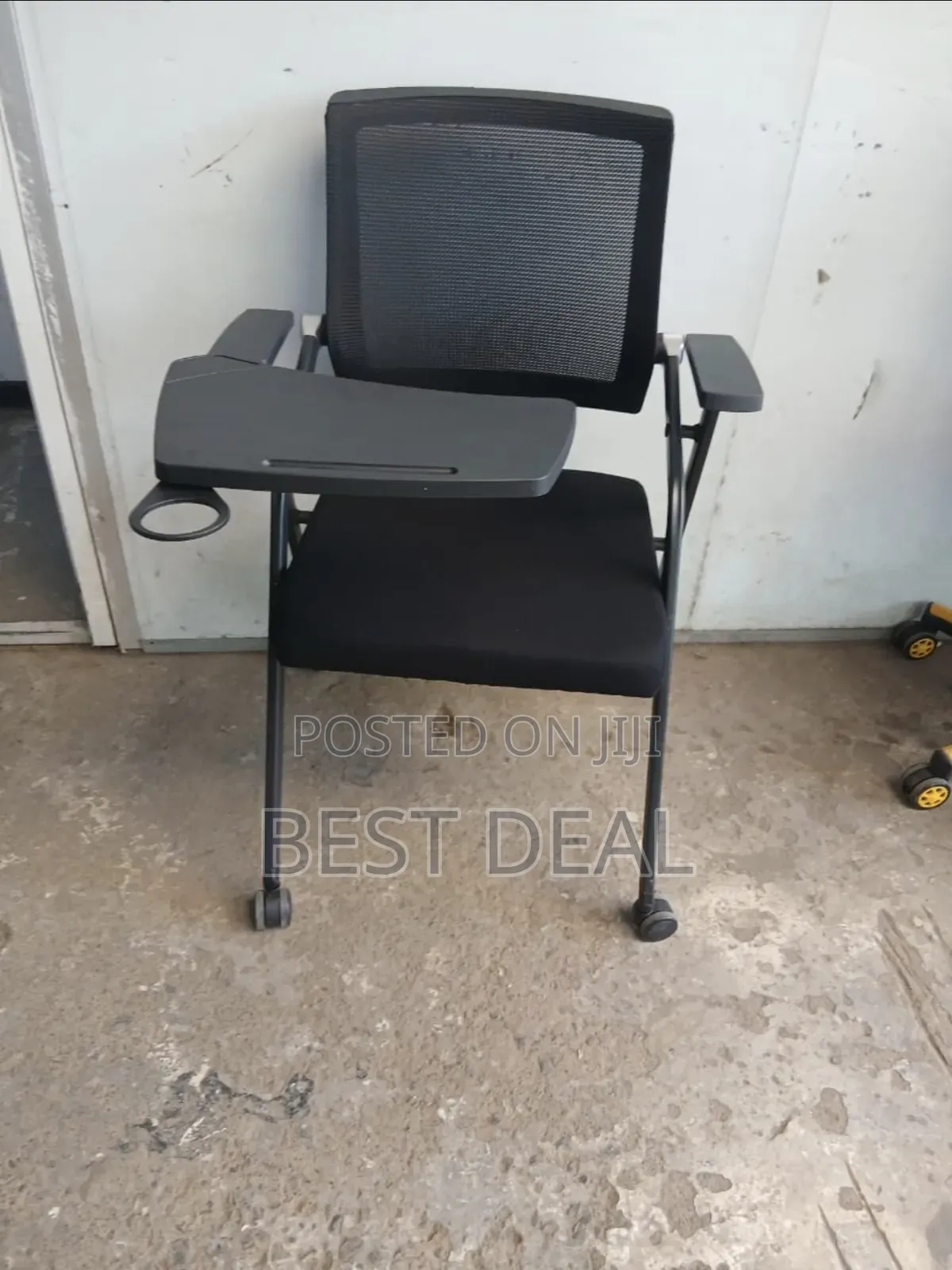 Foldable Training / Confrence Chair With Note Pad