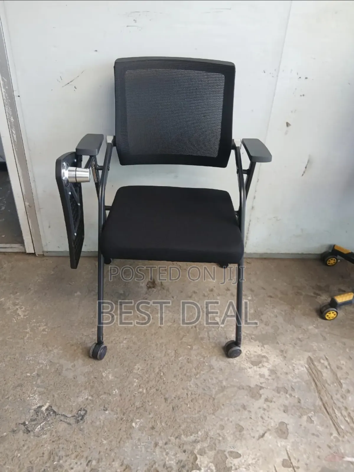 Foldable Training / Confrence Chair With Note Pad