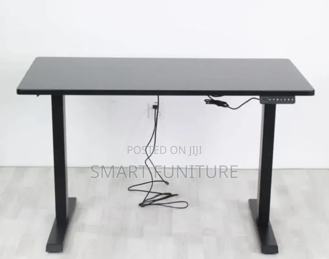 Full White Modern Desk/Electric  Office Electric Desk
