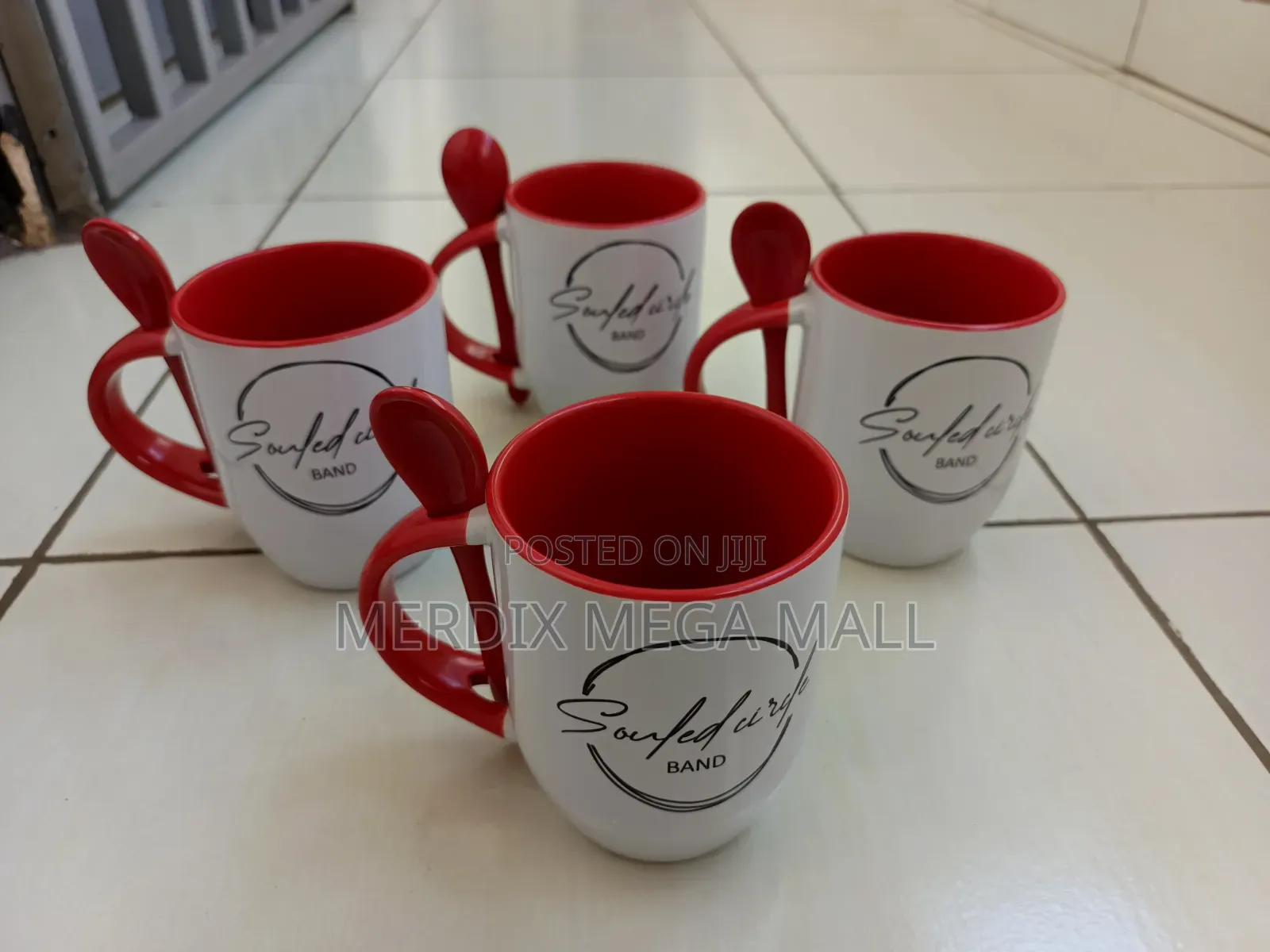 Red Spoon Mug,mugs
