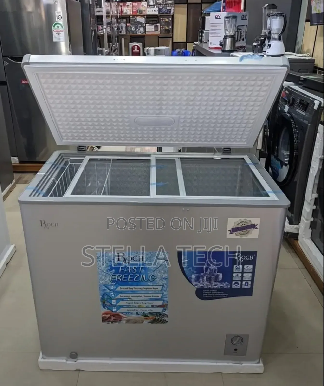 RCF 380-K-B (316) Litres Chest Freezer