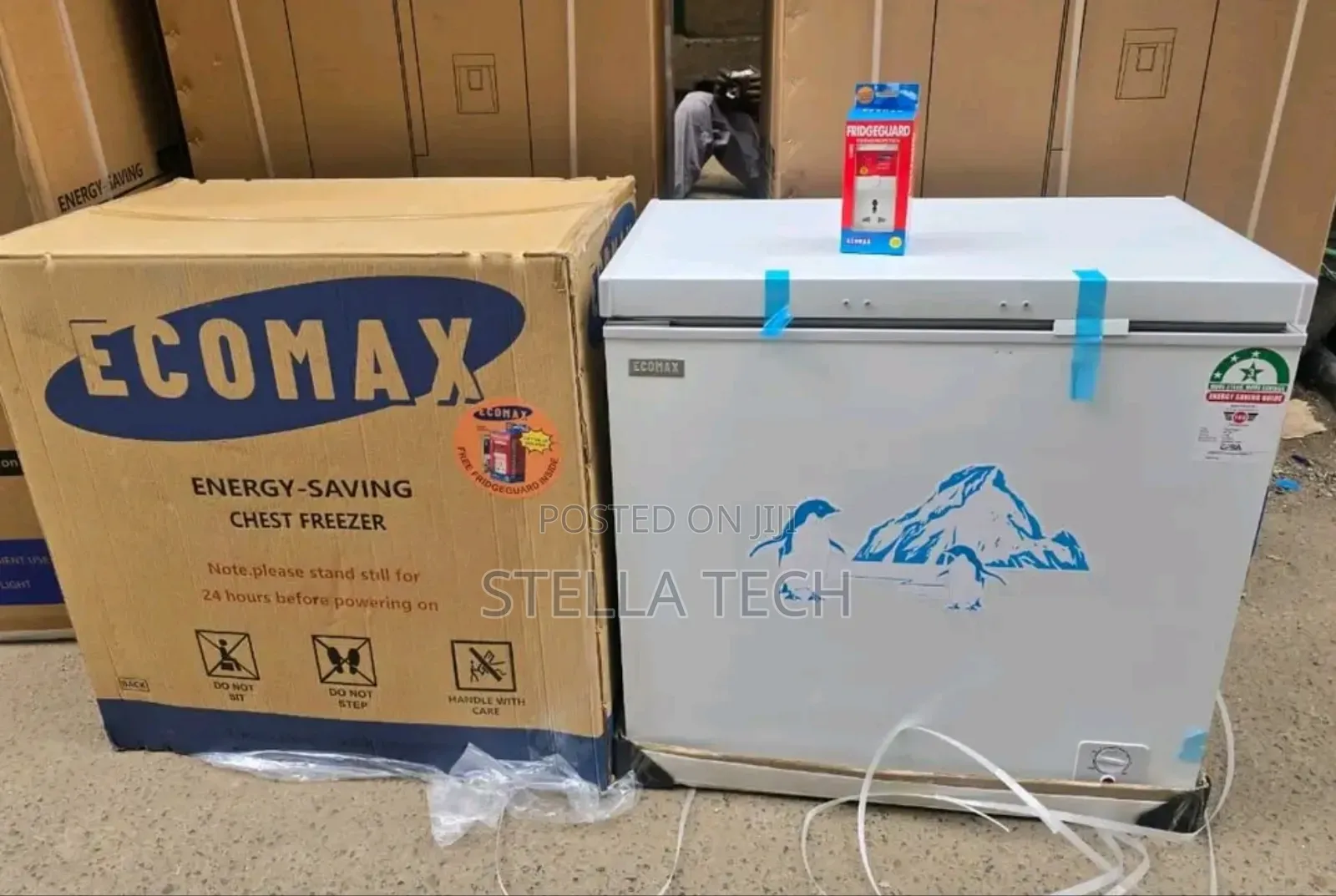 169 Litres Ecomax Chest Freezer