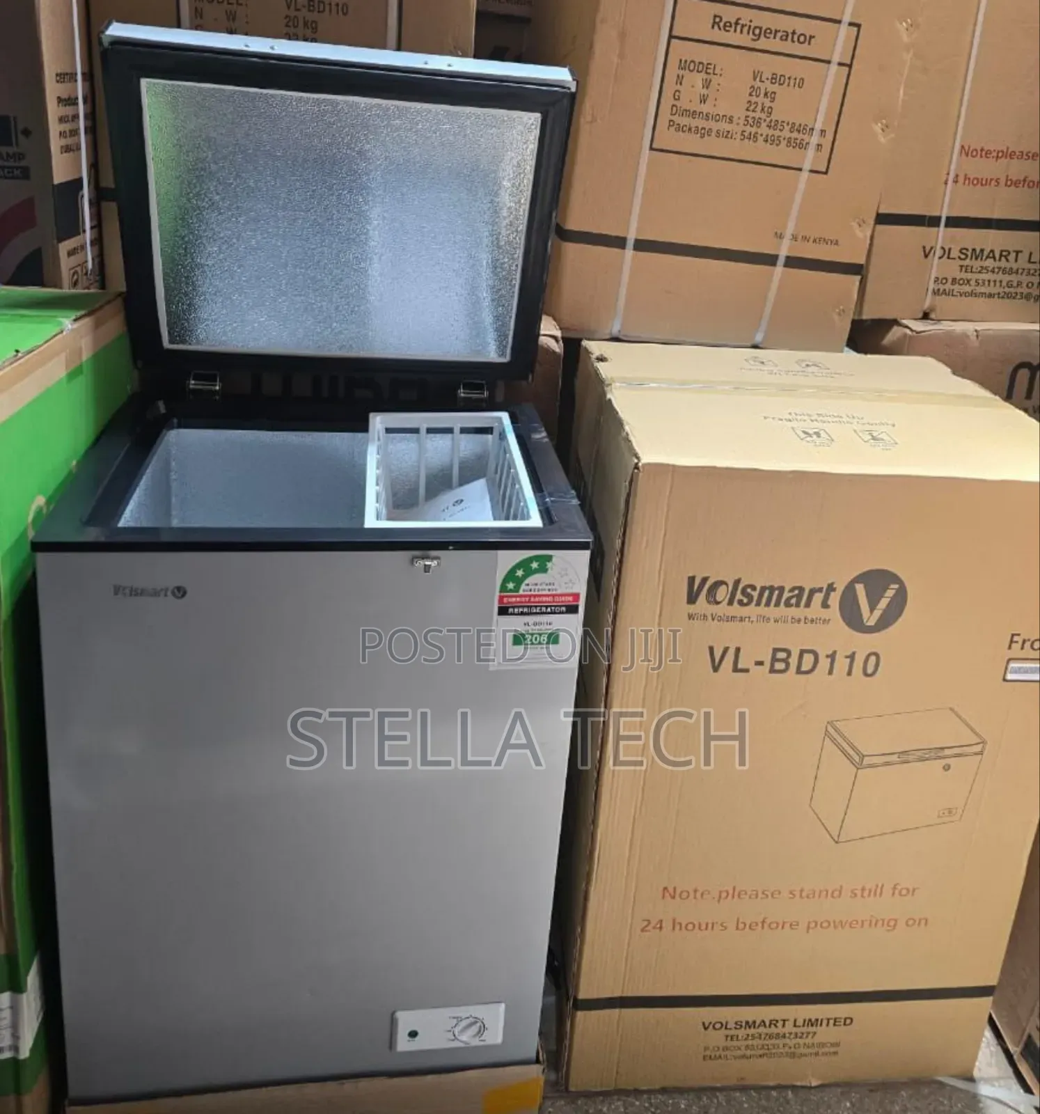 110 Litres Chest Freezer (Volsmart)