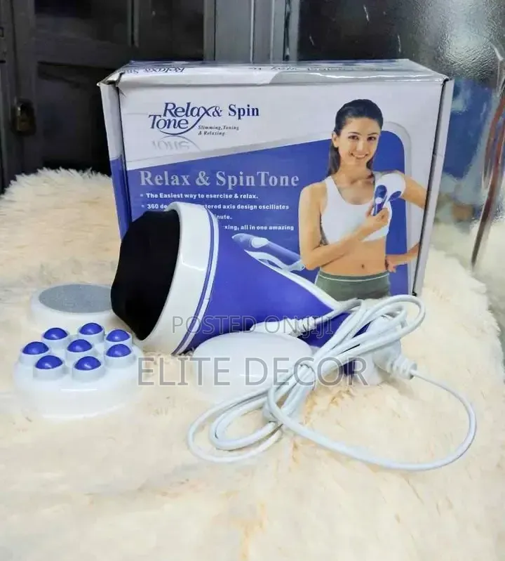 Relax Spin Tone Full Body Massager – | Multiple Heads