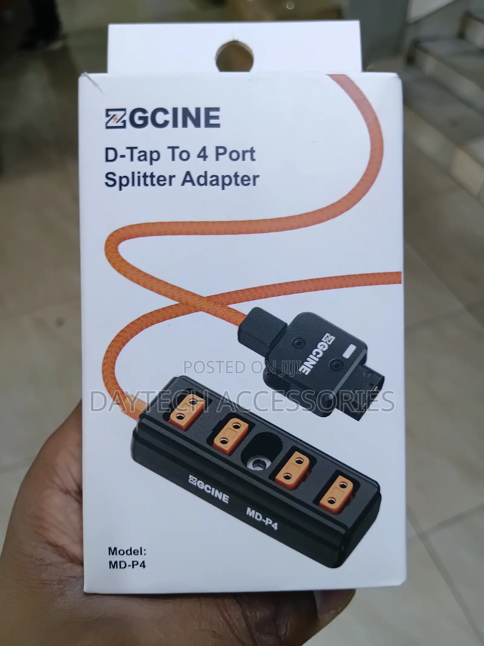 ZGCINE MD-P4 Male D-Tap to 4-Port Female D-Tap Splitter Adapter