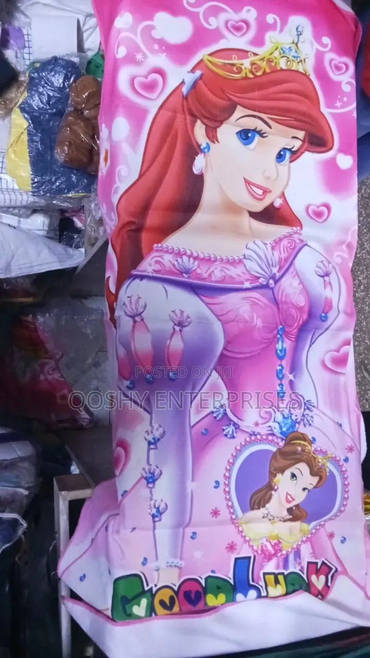 Cartoon Themed Kids Towel