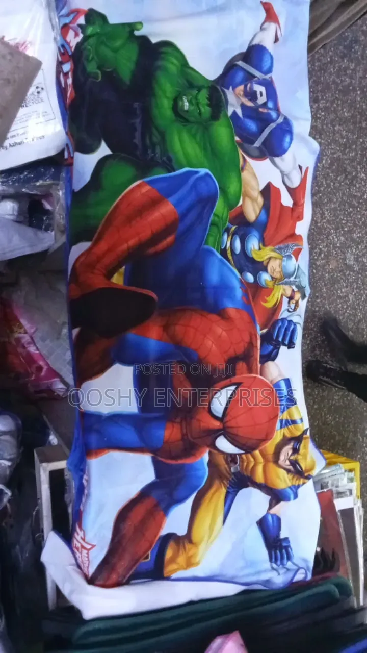 Cartoon Themed Kids Towel