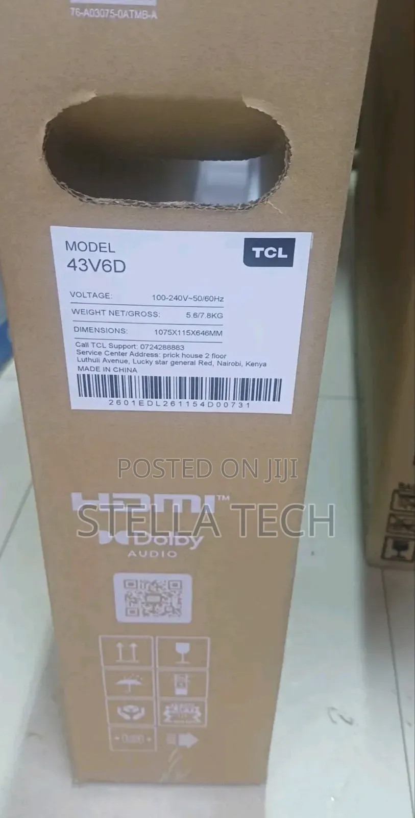 TVL 43 Inches TV