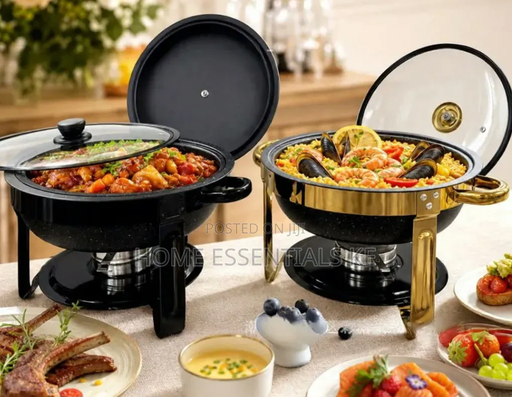 Good Quality Chafing Dish Black Gold 6L
