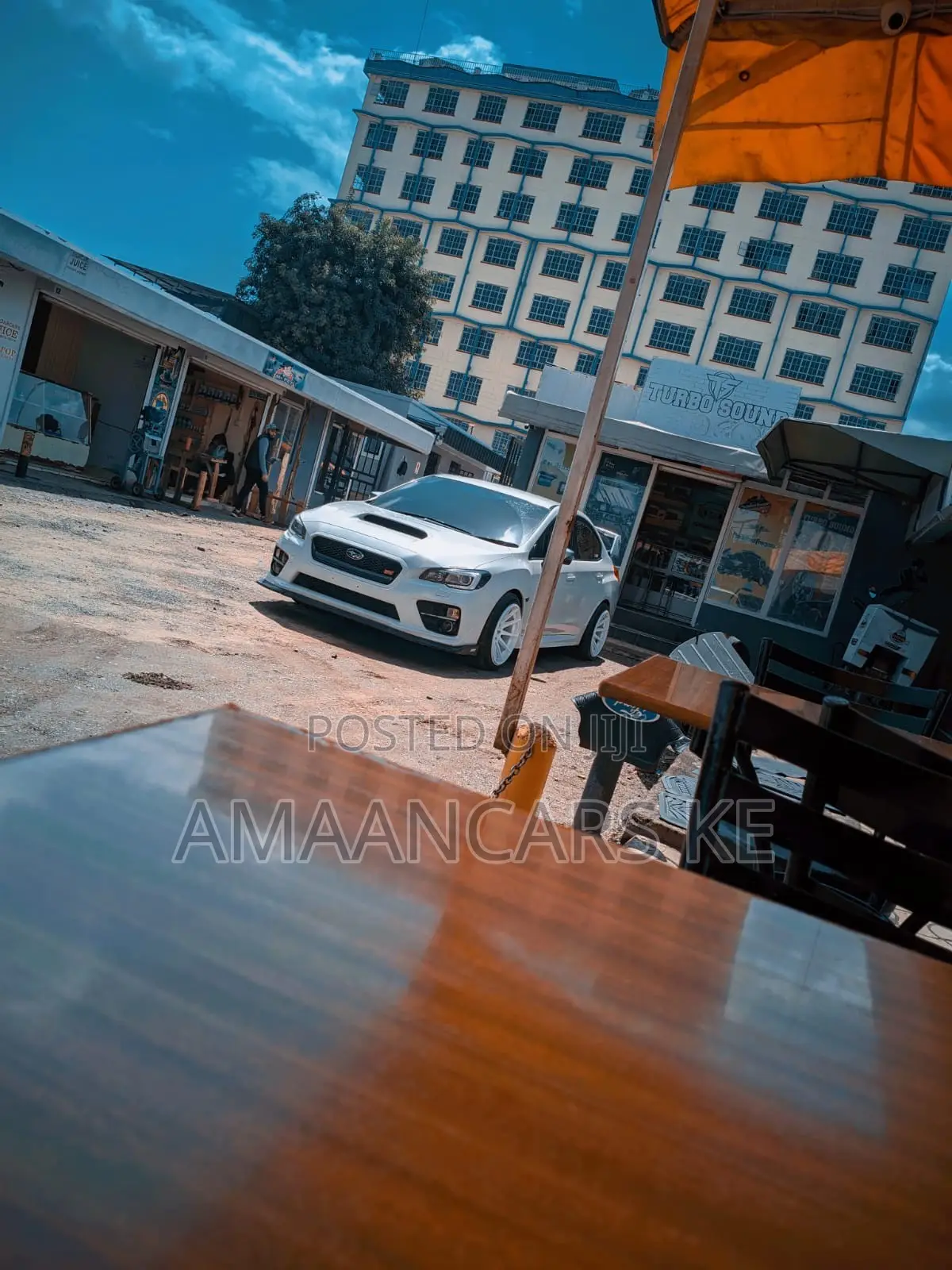 Subaru WRX STI 2015 White