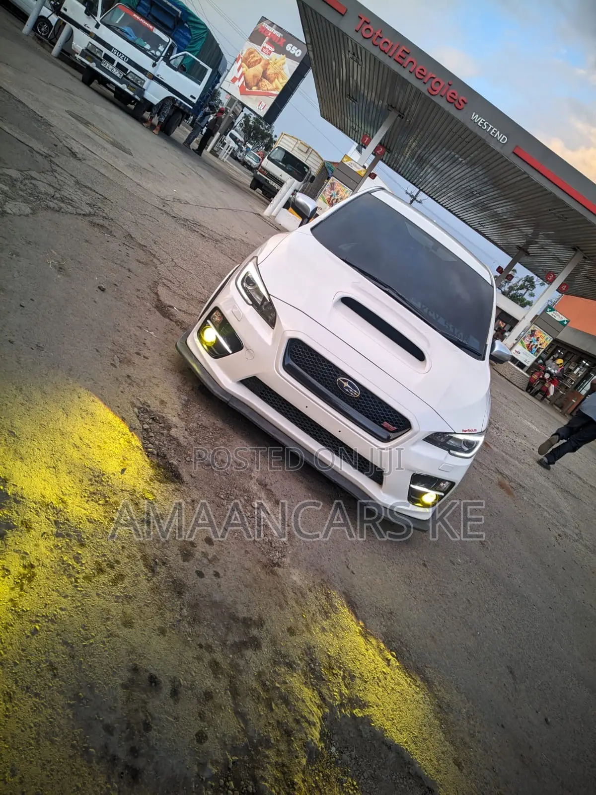 Subaru WRX STI 2015 White