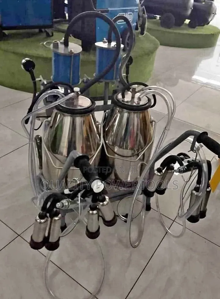 Double Barrell Milking Machine