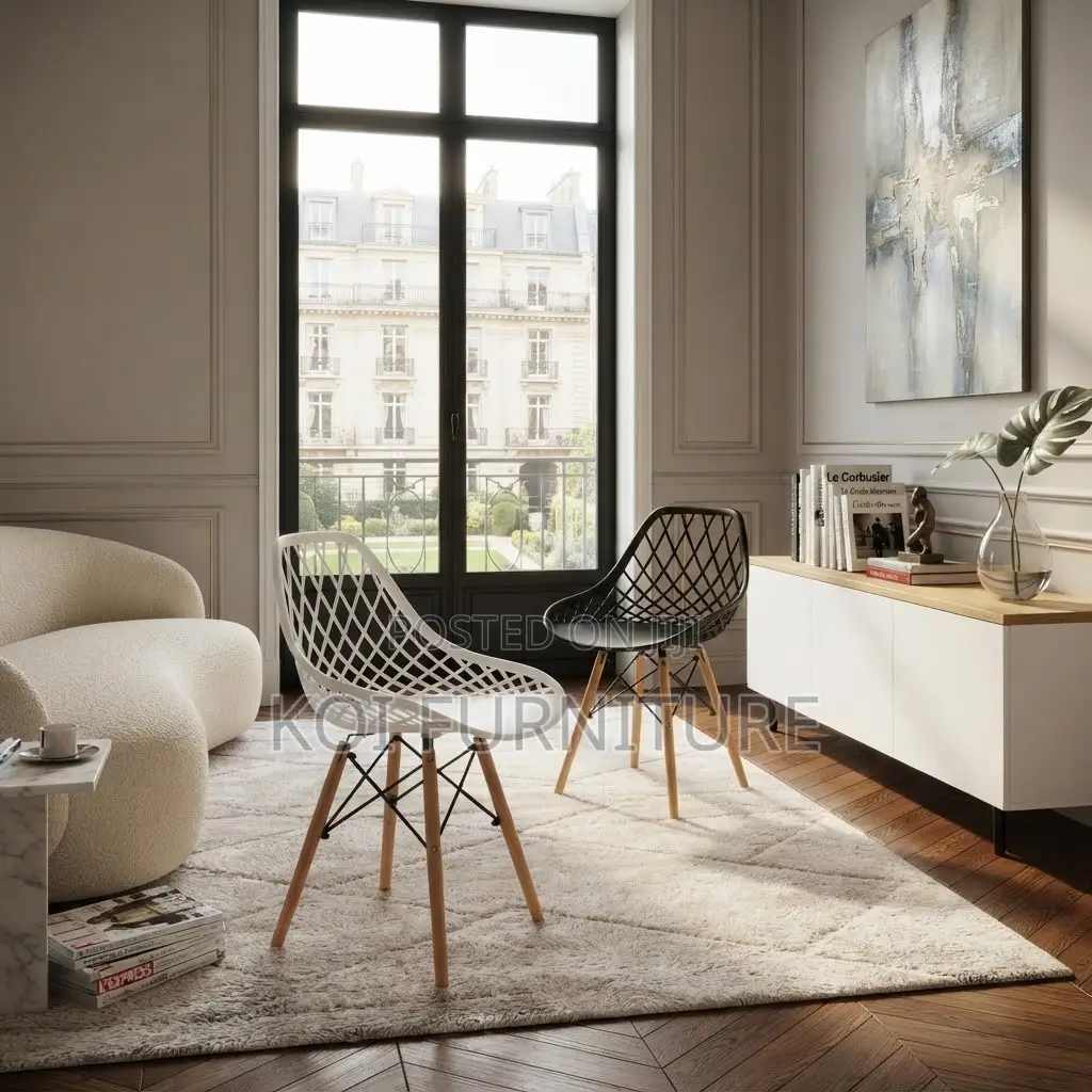 Dining Chairs; Eames Modern Colored Home Indooor Chairs