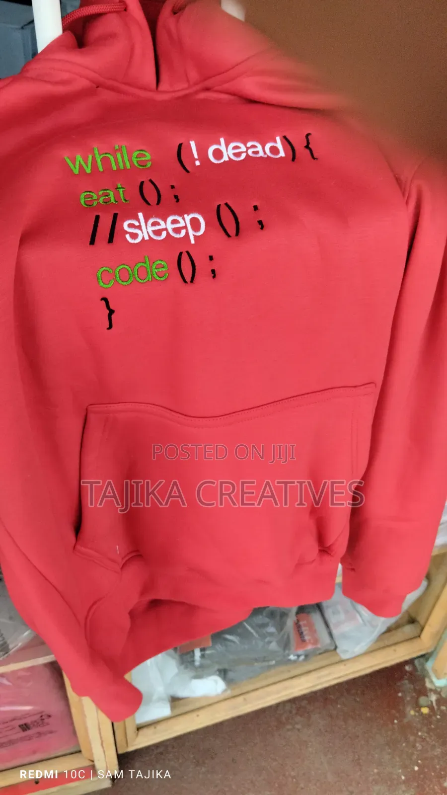 Heavy Hoodie Embroidery