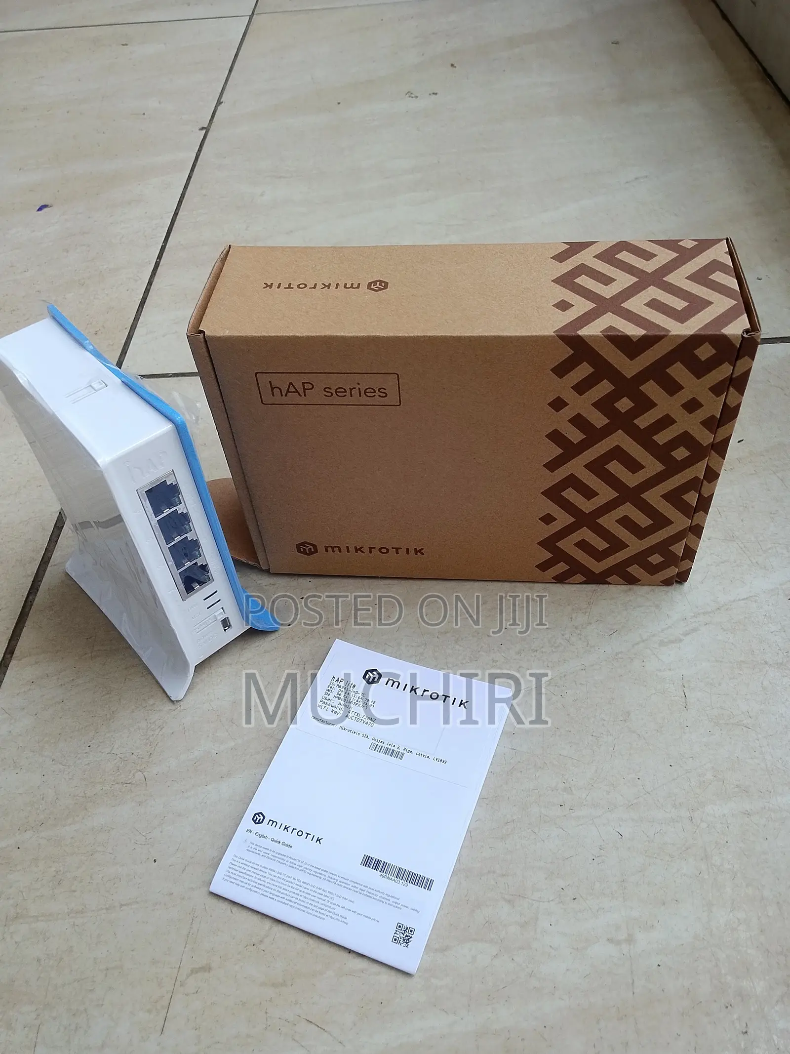 MikroTik RB941-2nD-TC RouterOS Wireless Router