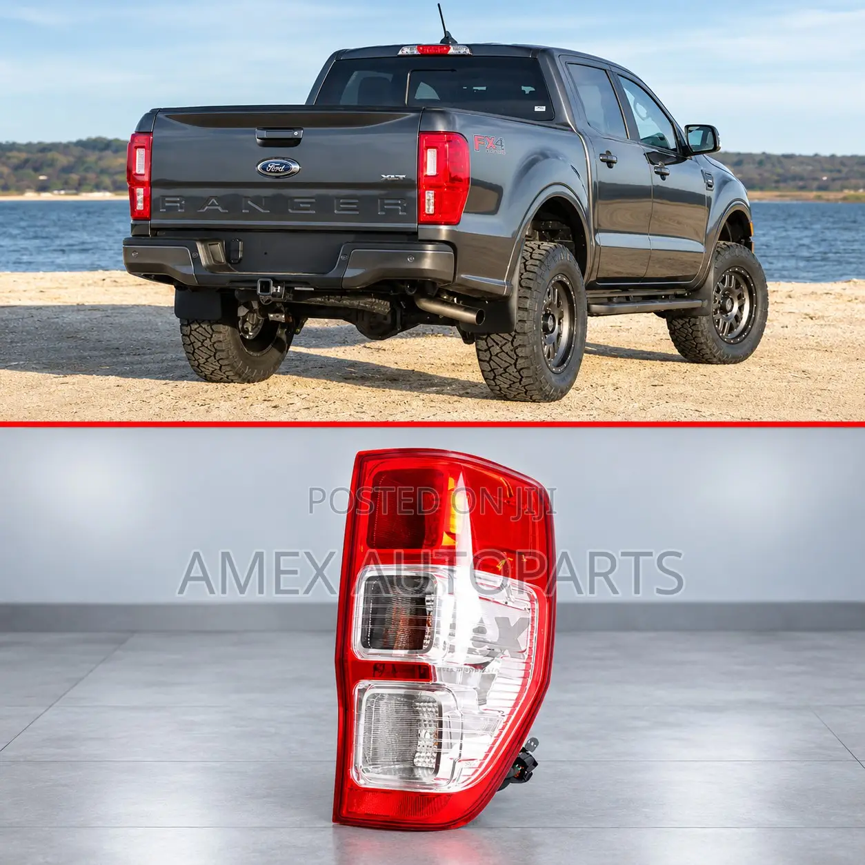 Tail Lamp Ford Ranger T6 2012 Onwards
