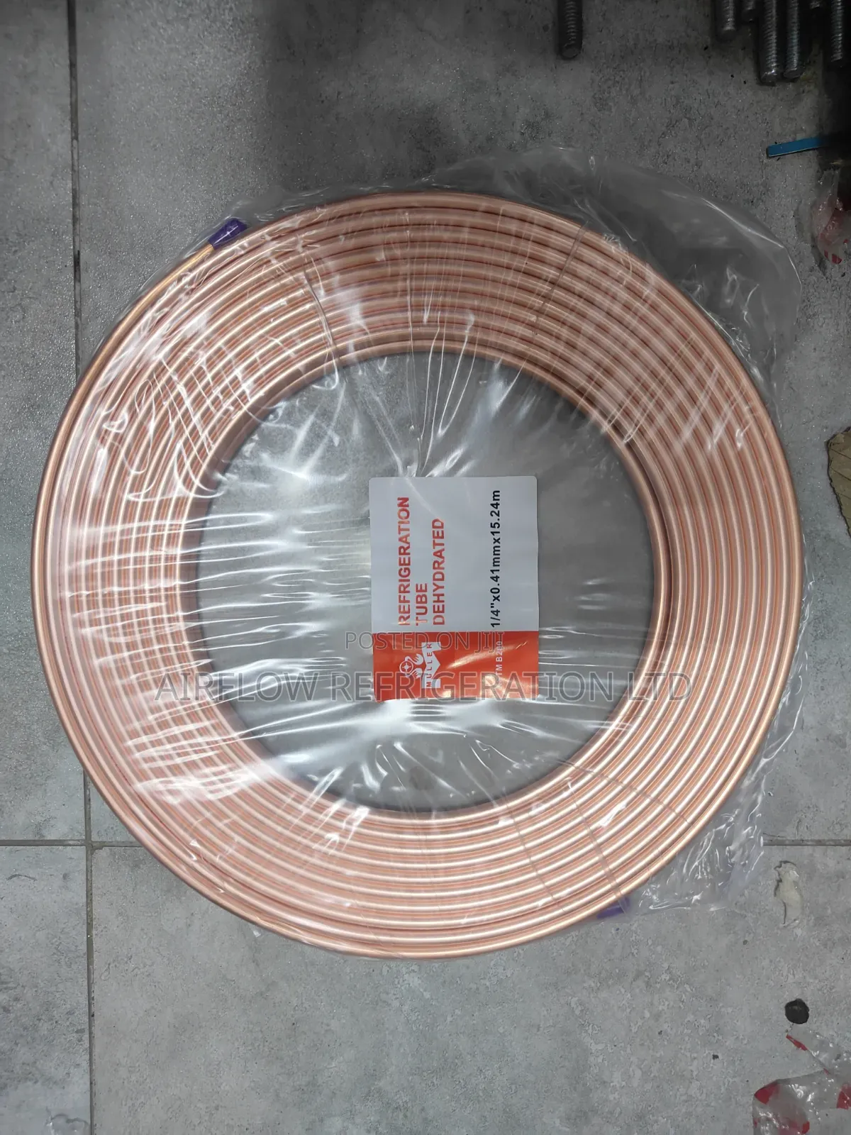 1⁄4"Light Gauge Muller Copper Pipe