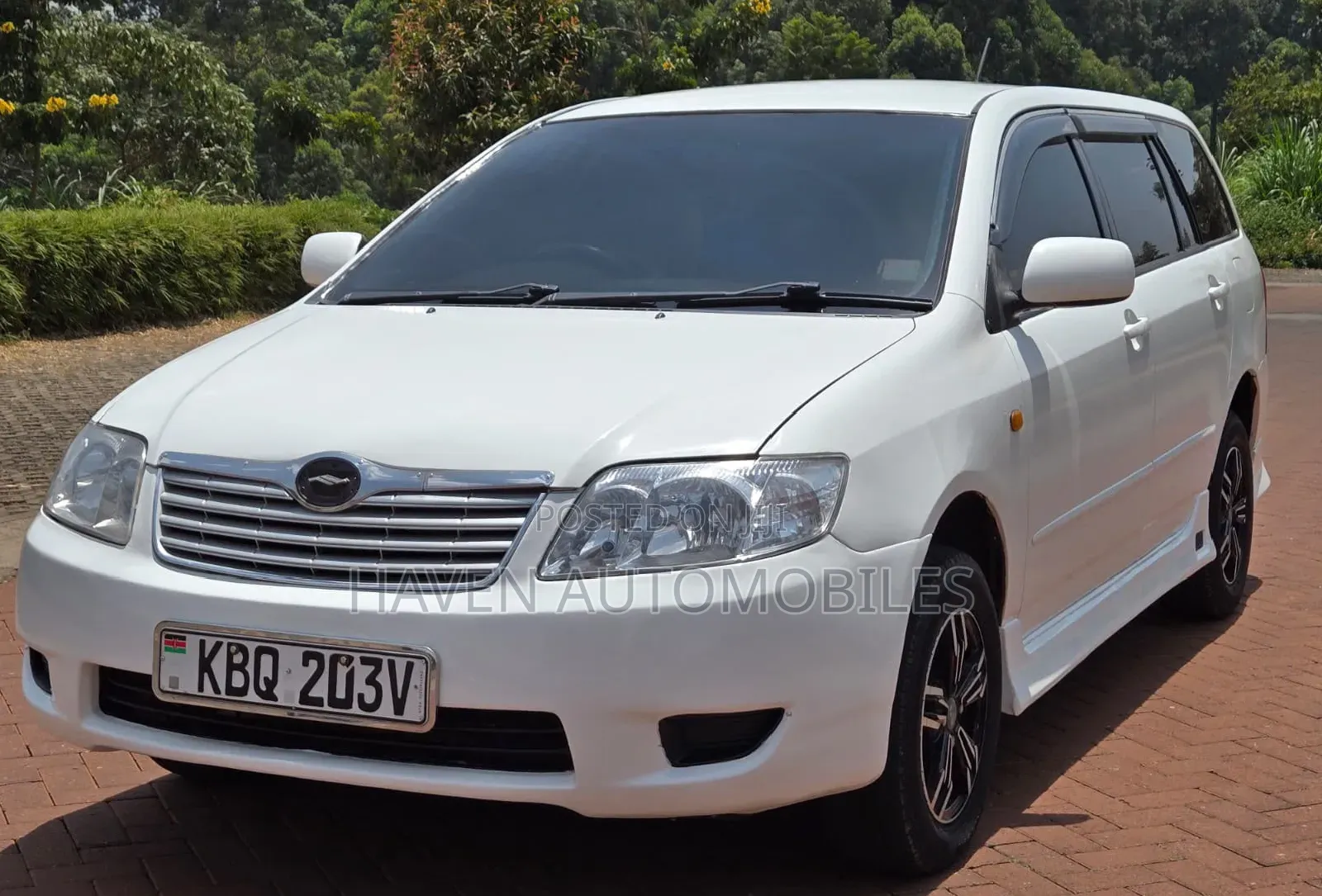 Toyota Corolla Fielder 2006 White