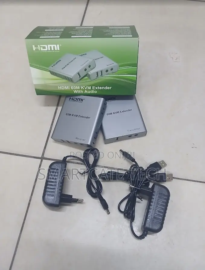 60M HDMI KVM Extender With Audio | High-Quality Video USB Control