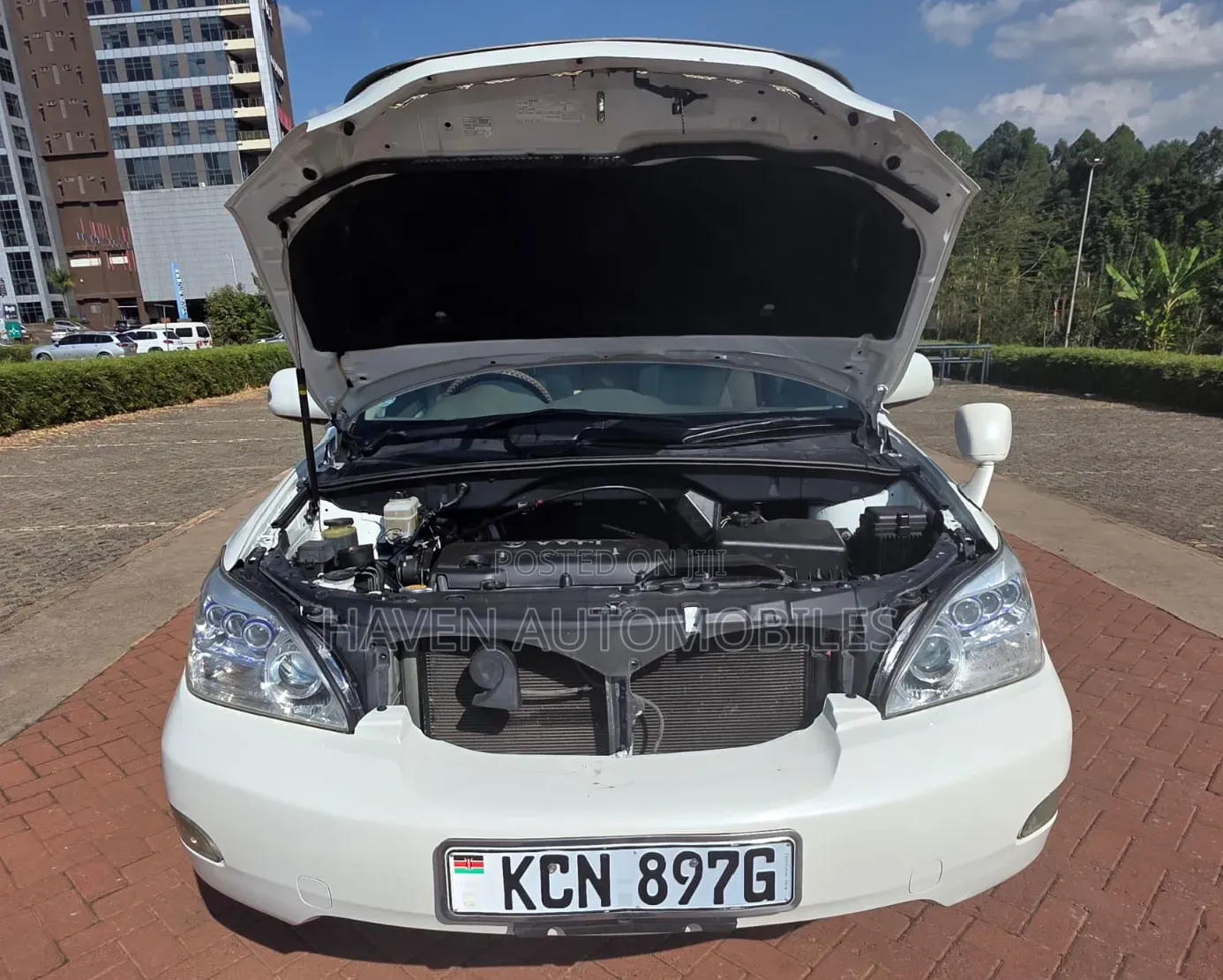 Toyota Harrier 2009 White