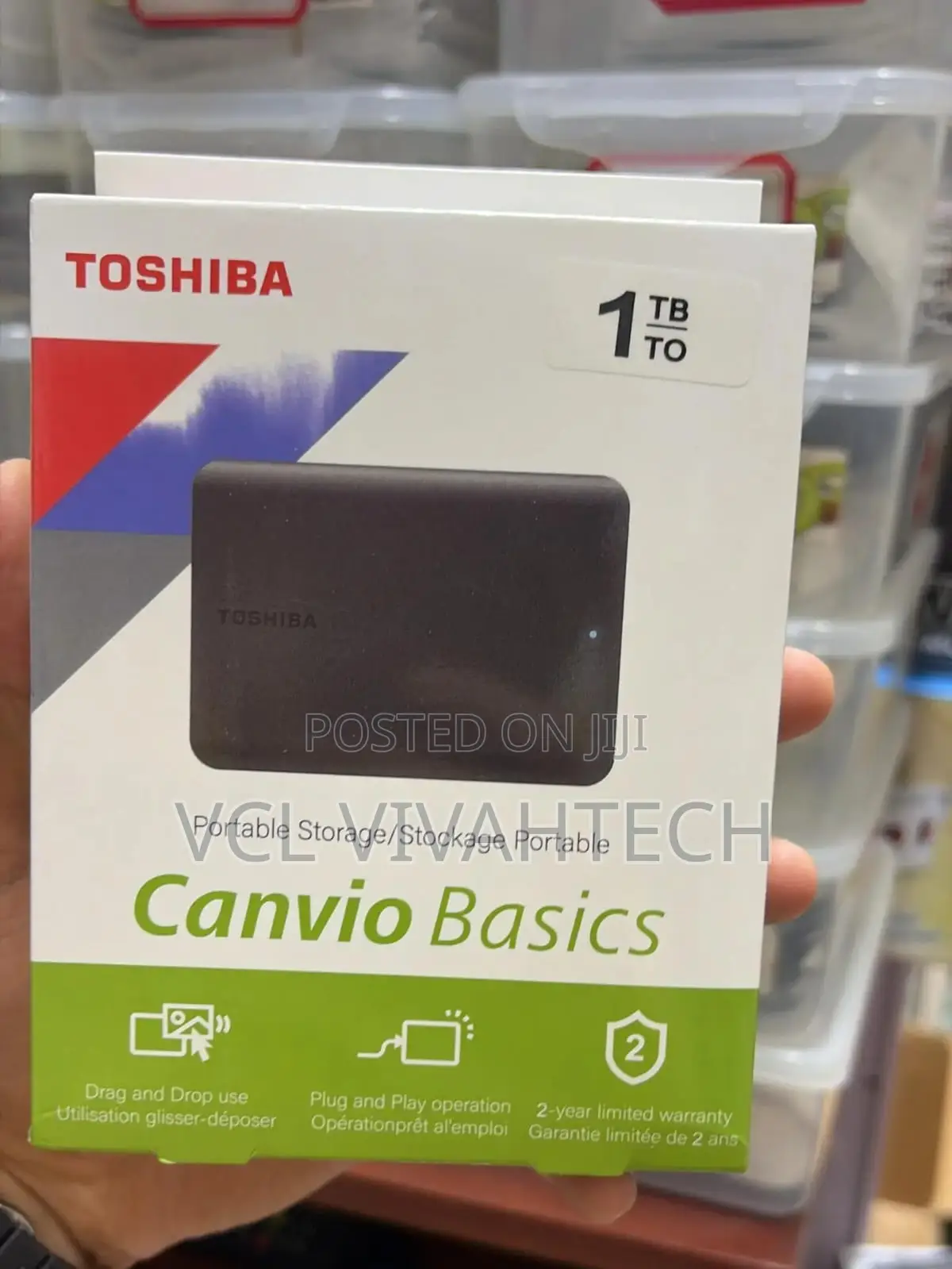 Toshiba 1tb HDD Potable