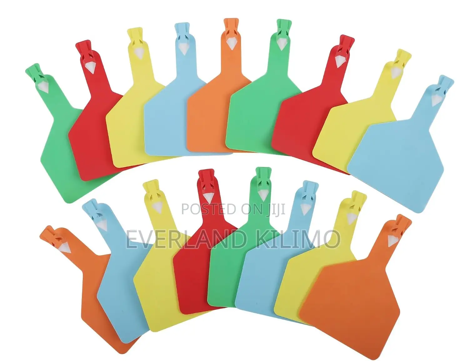 Extra-Visible Livestock Z- Tags for Cattles - Plain