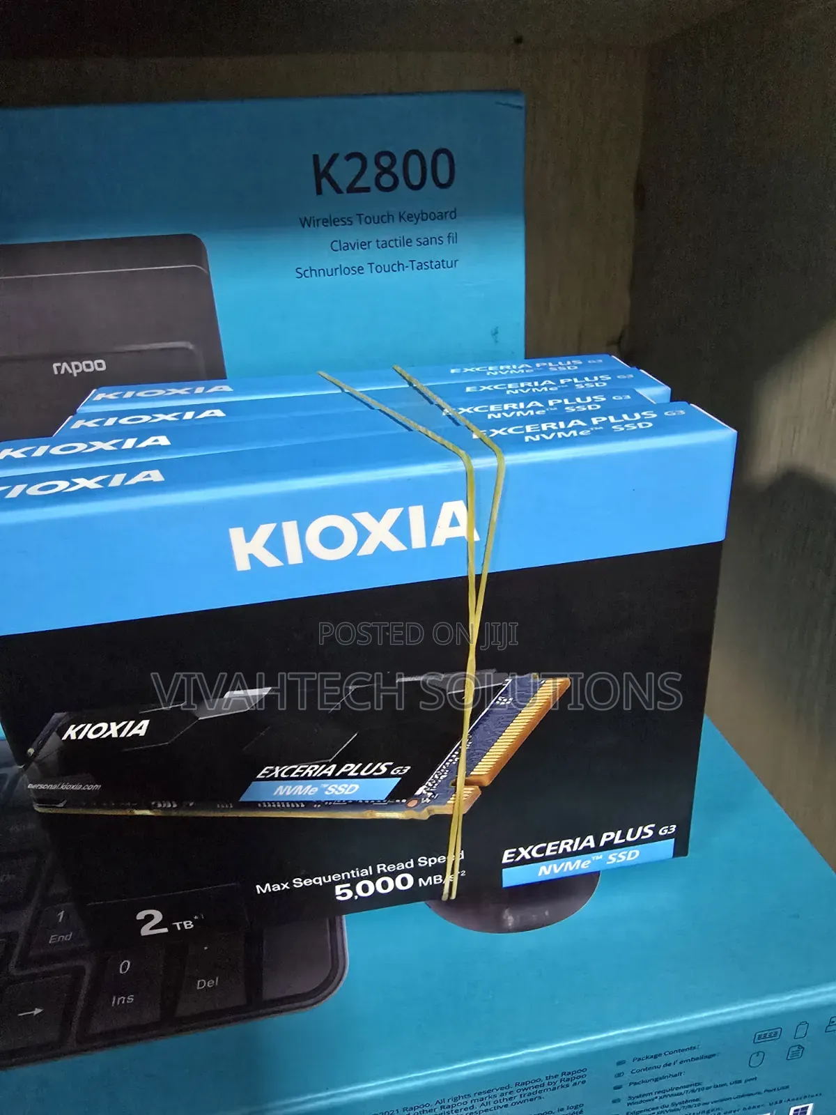 Kioxia Exceria Plus G3 Internal SSD M.2 Pcie Gen 4*4 Nvme 2280 - 2tb