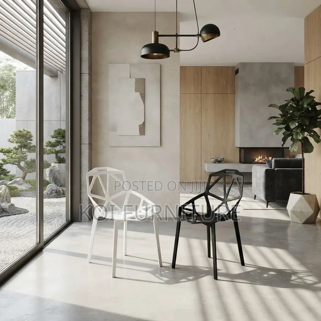 Dining Chairs; Colored Armless Home Outdoor Dining Chairs