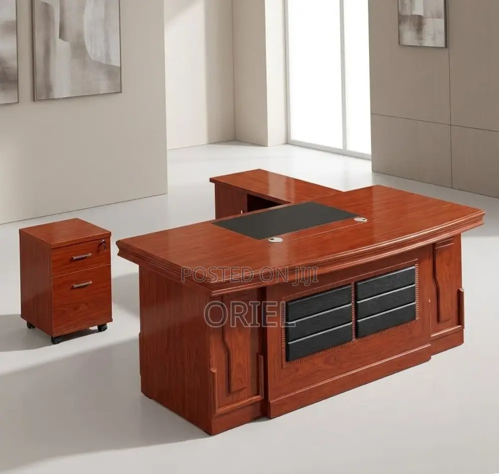 1.8M Executive Mahogany Office Desk : Mahogany Desk
