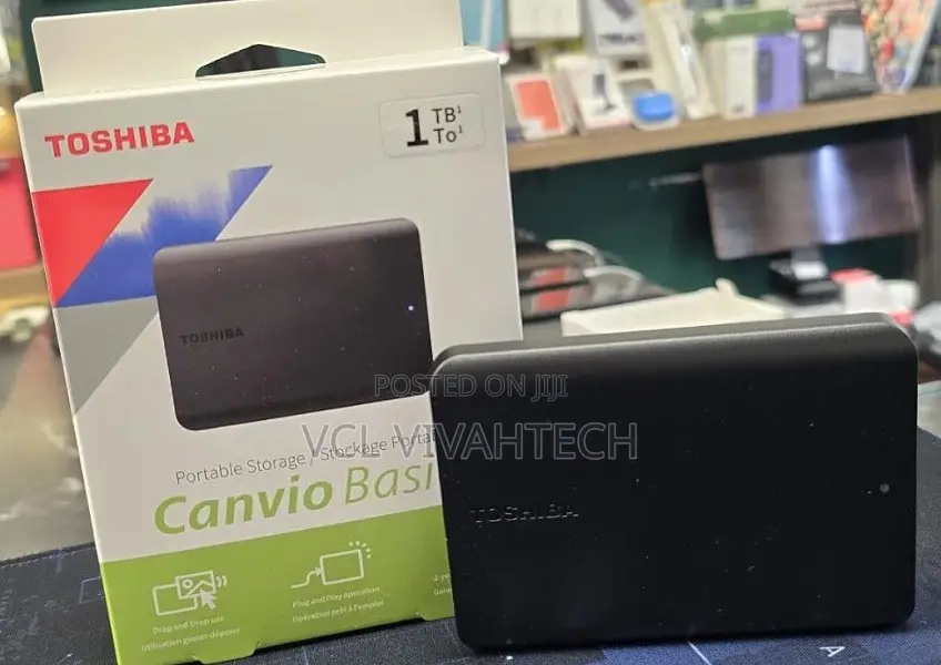 Toshiba 1tb Canvio Basics Portable HDD