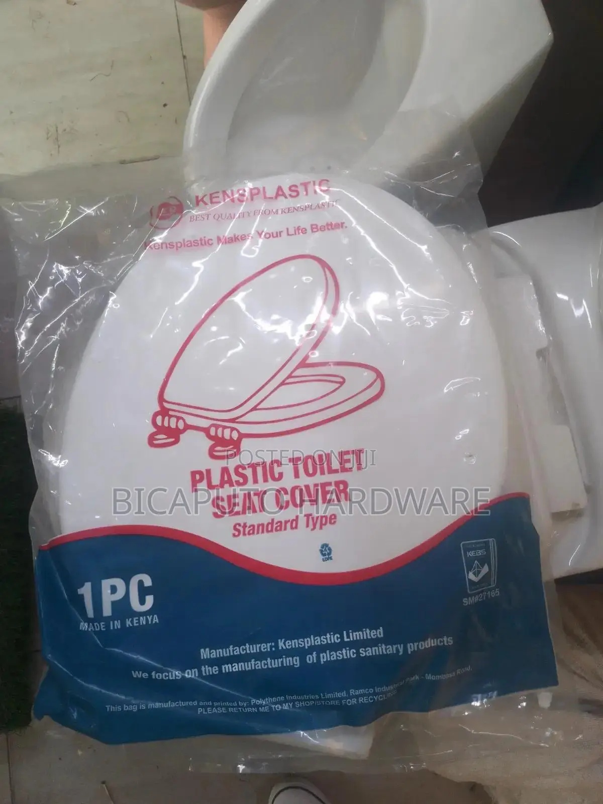 Plastic Toilet Seat Cover