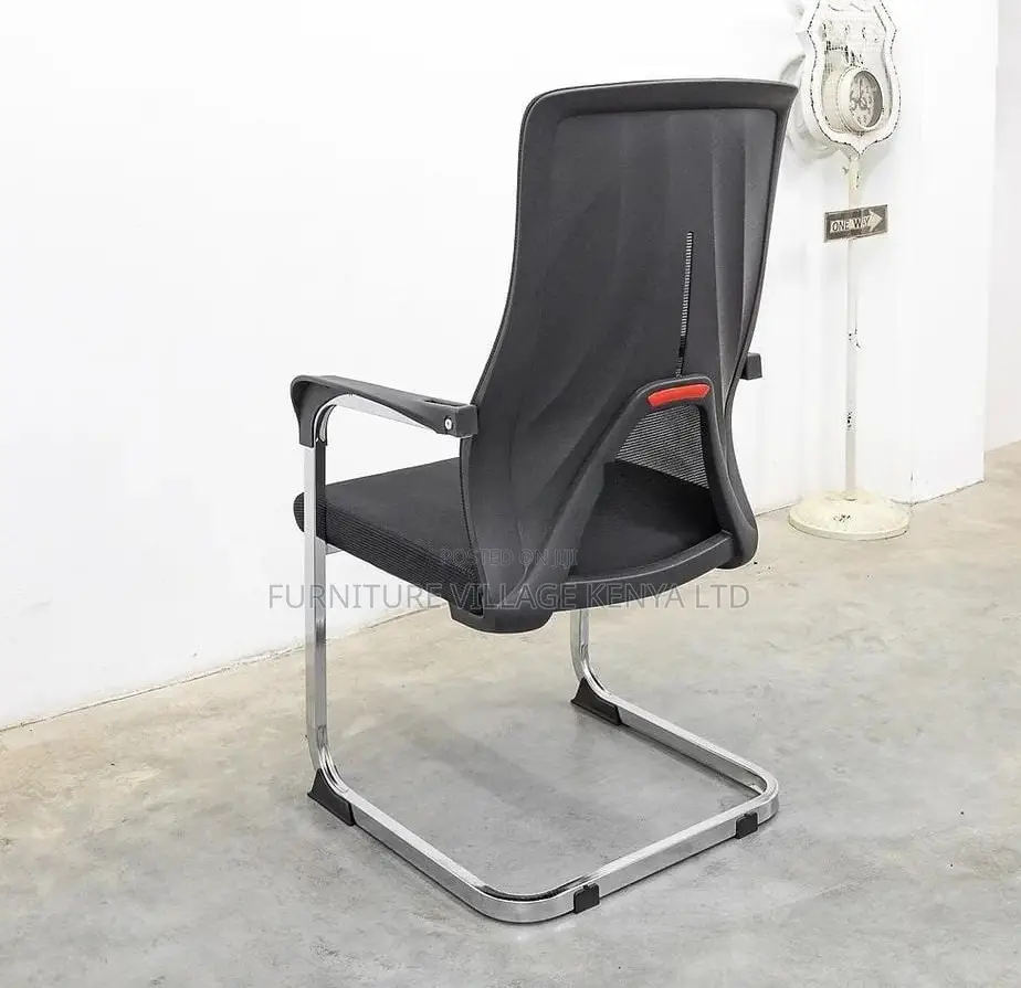 Boardroom Chair; Breathable Office Visitor's Waiting Chair