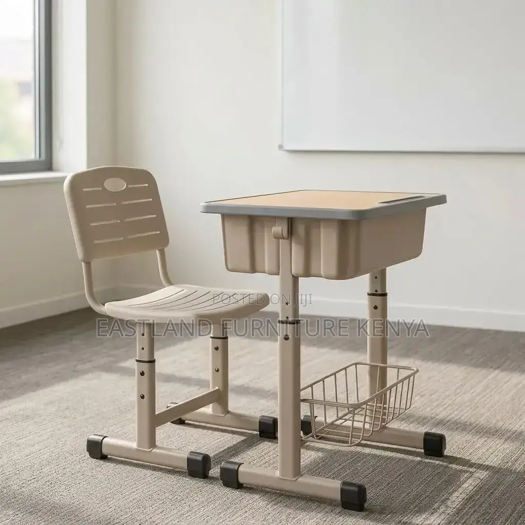 Single Student Desk With Chair