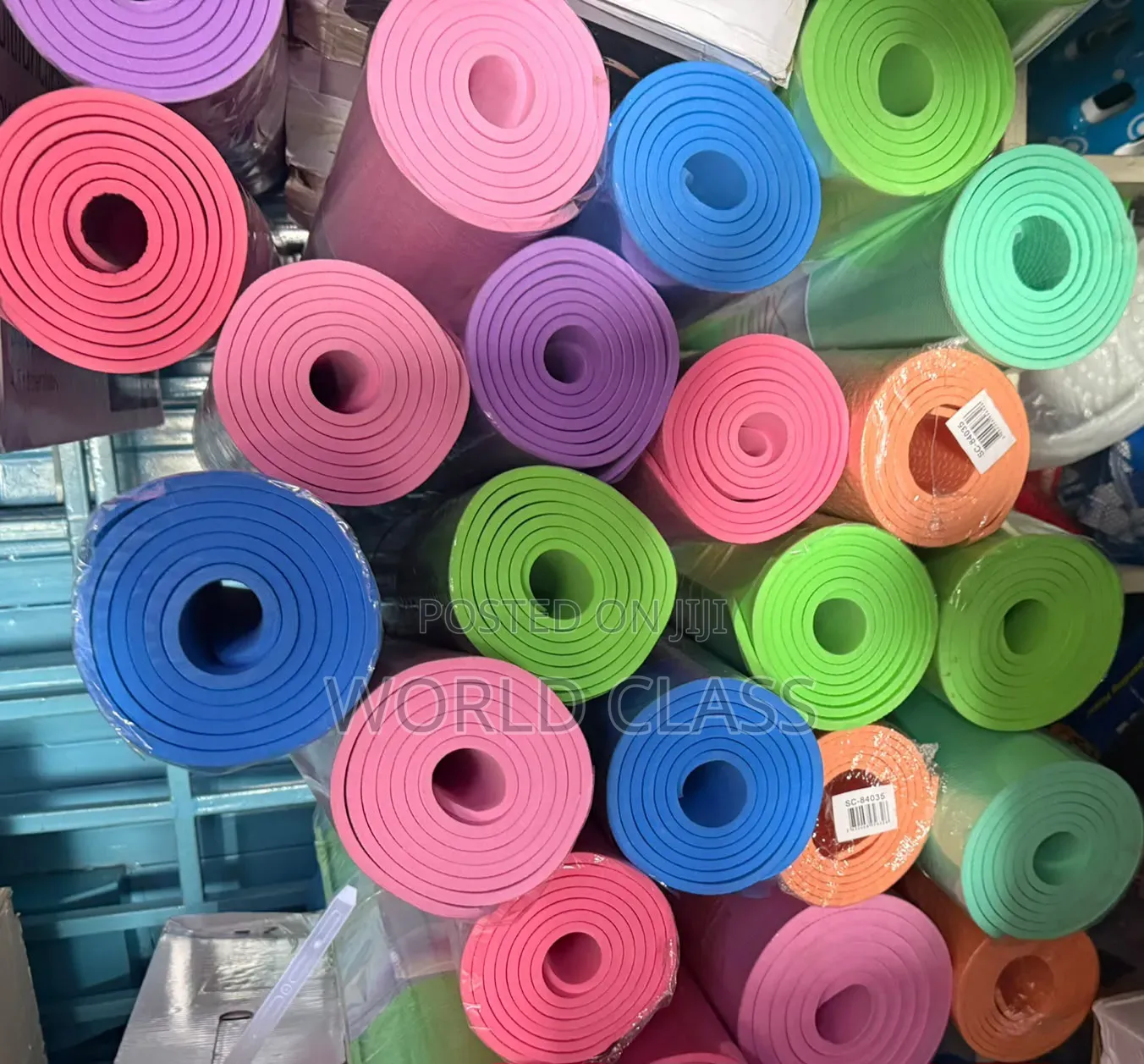 Premium 6mm Anti-Slip Yoga Mat –