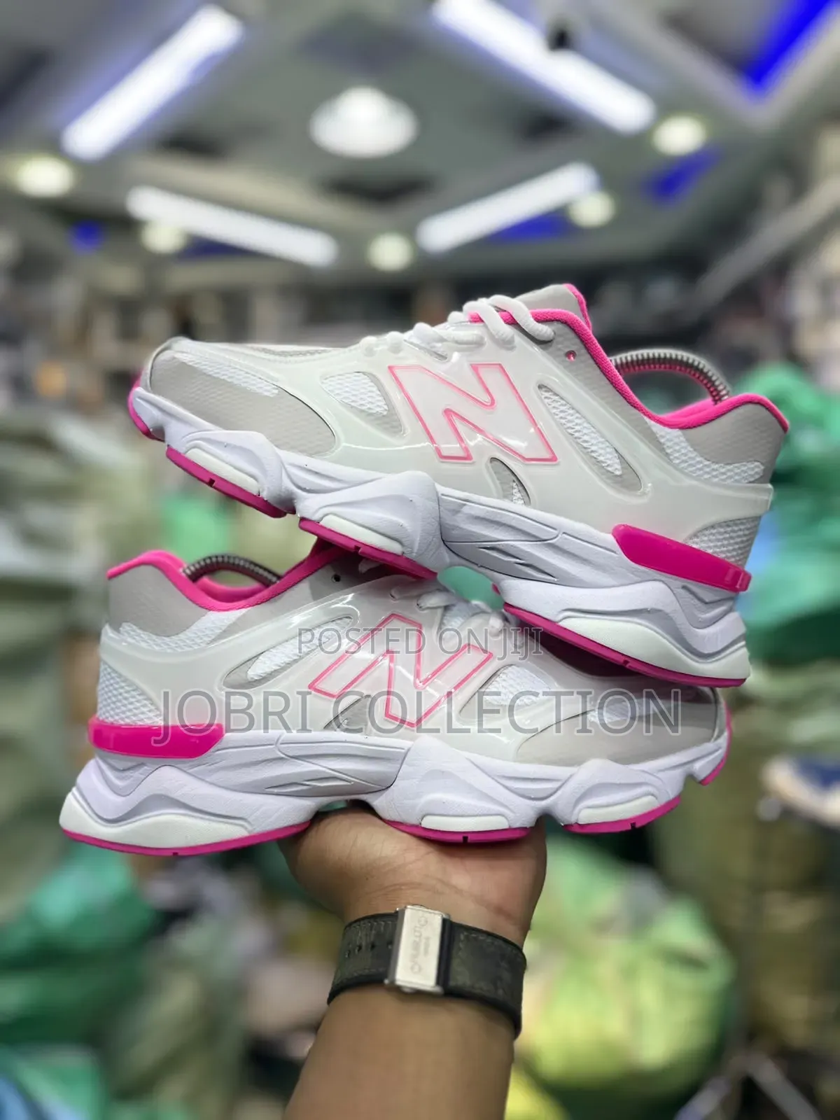 Ladies New Balance 9060“ Rose Pink “ Sneakers