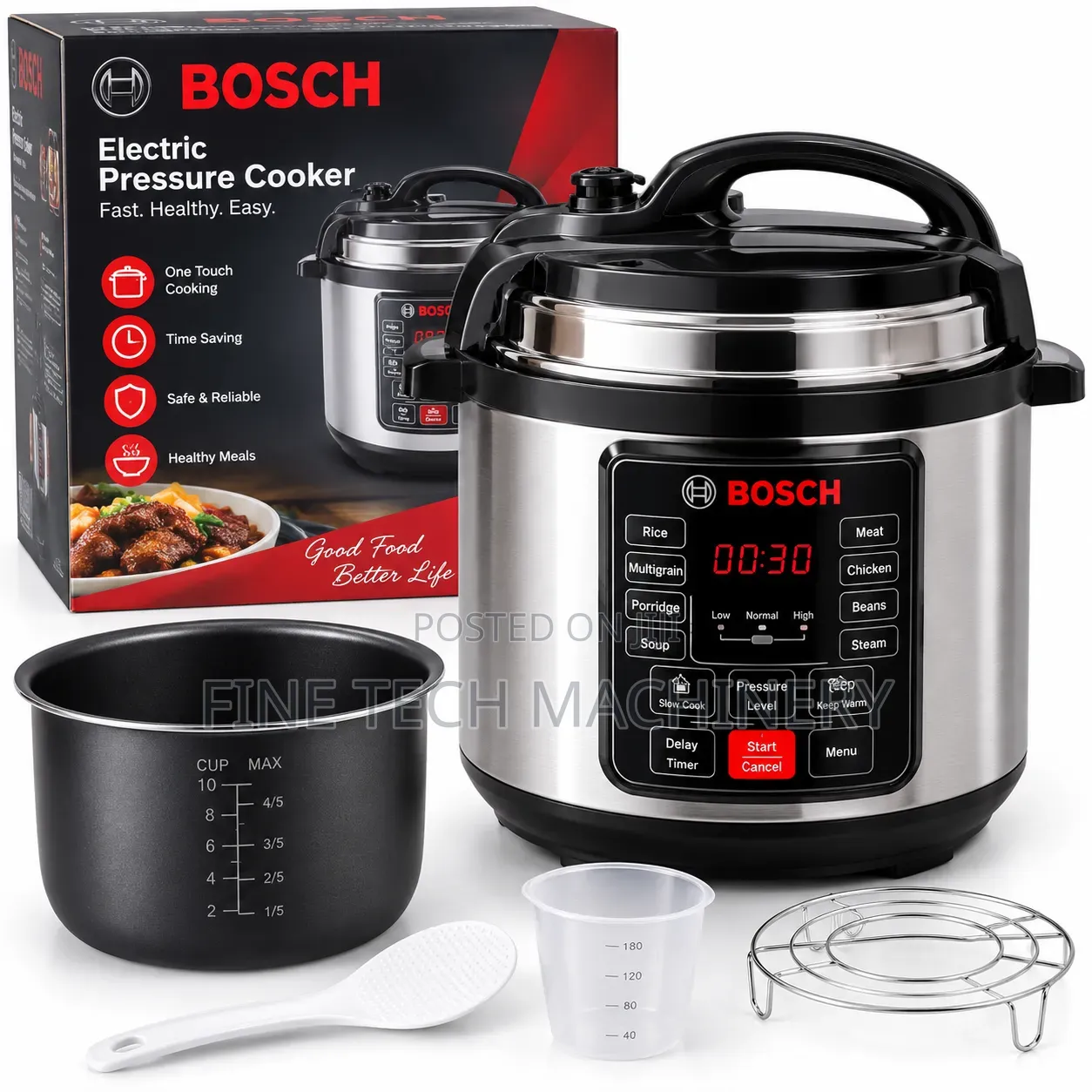 6litre Bosh Pressure Cooker