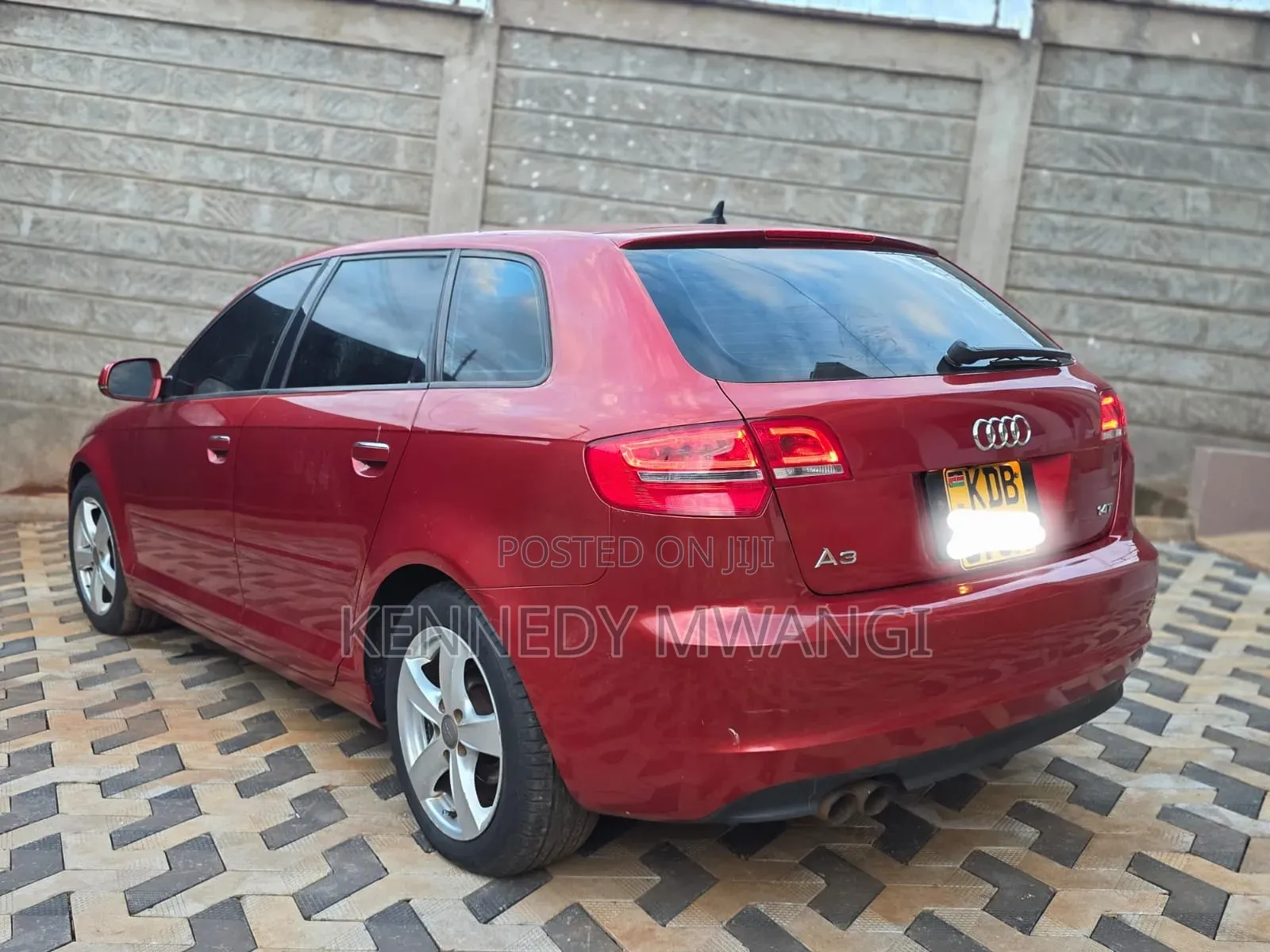 Audi A3 2014 Red