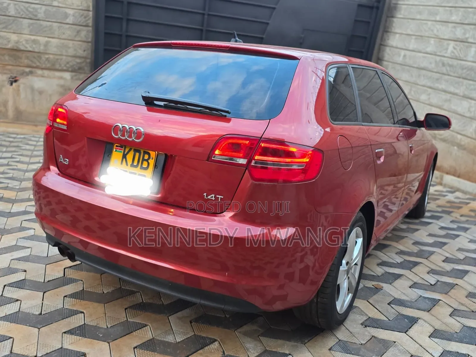 Audi A3 2014 Red