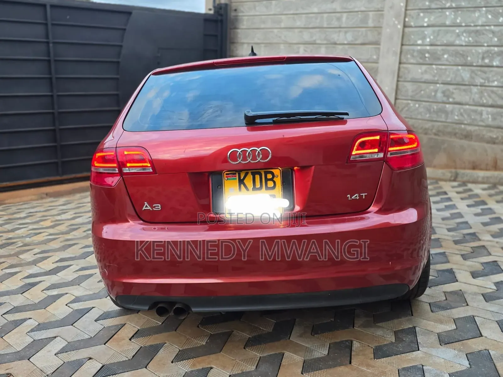 Audi A3 2014 Red