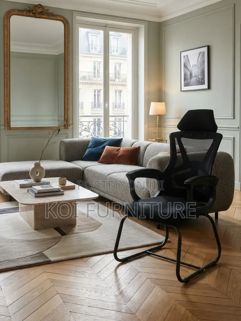 Office Chairs; Black Mesh Home Office Sled Offices Seats
