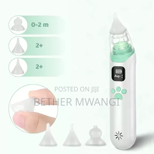 Electric Baby Nasal Aspirator – Rechargeable Snot Sucker