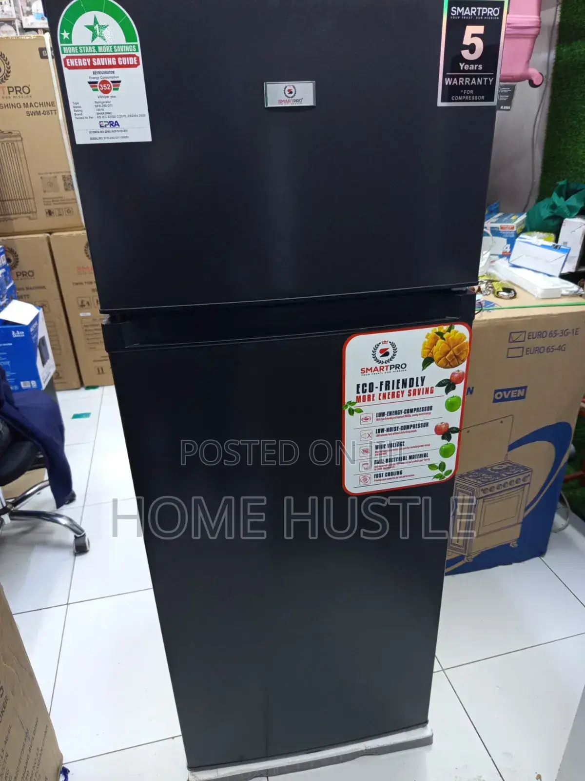 Smartpro Refrigerator 210l