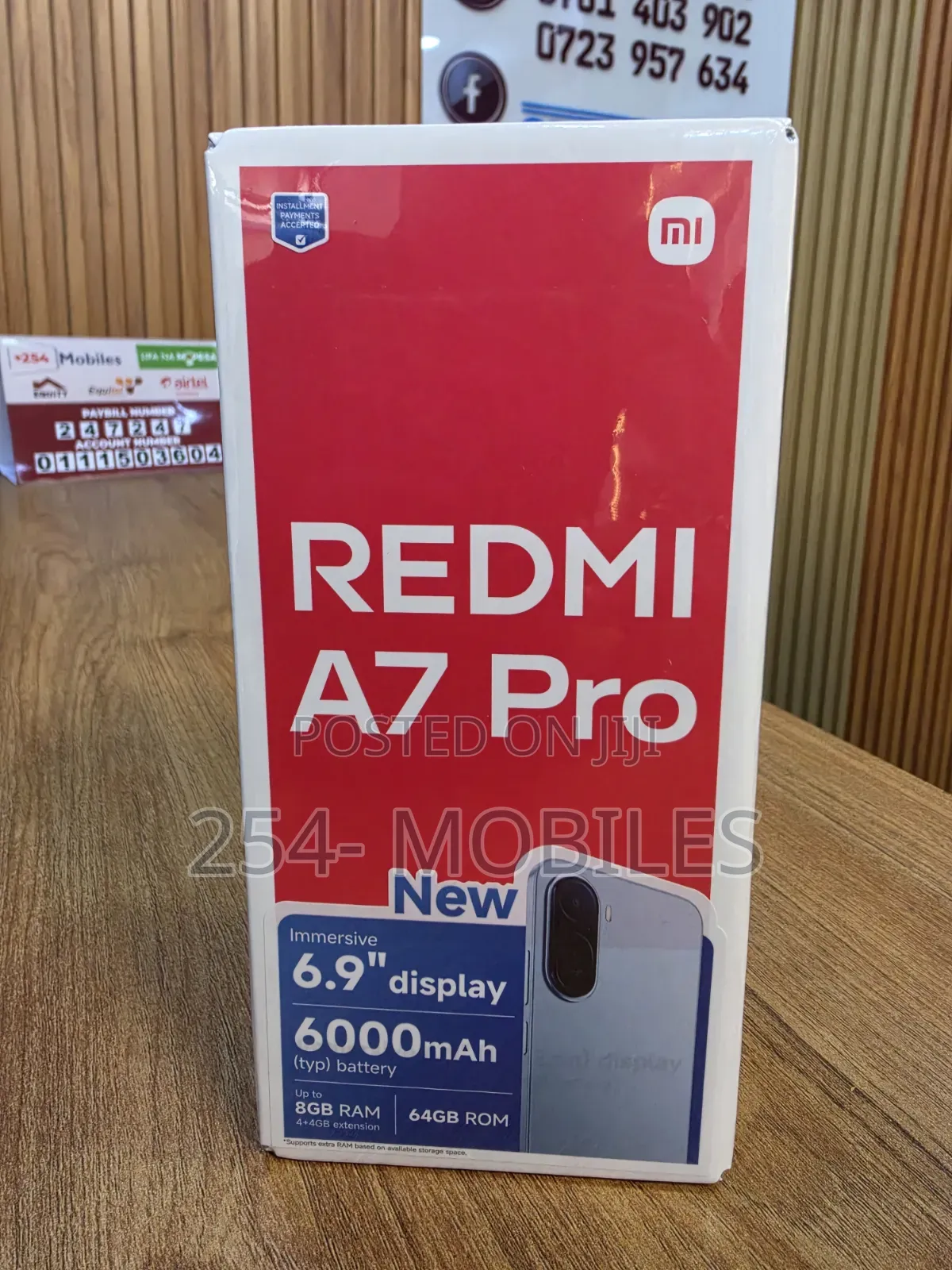 New Xiaomi Redmi A7 Pro 64 GB Black