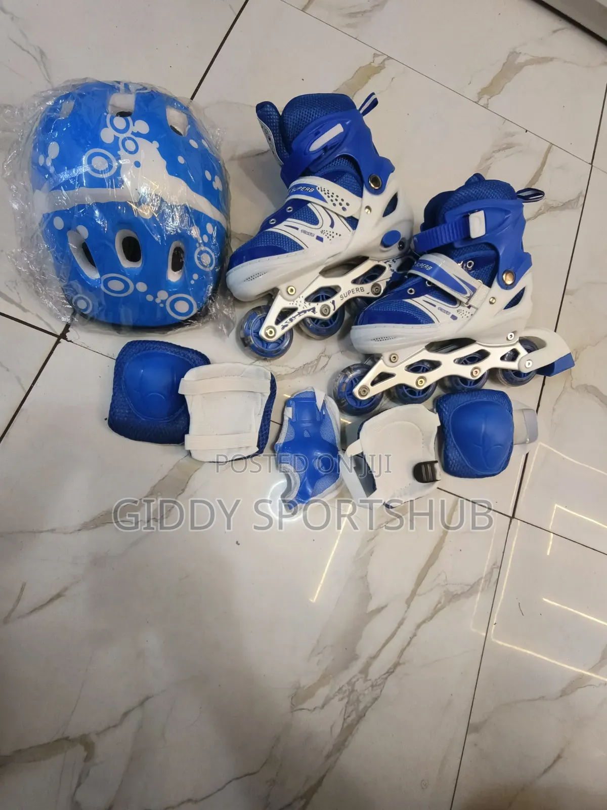 Blue Size 35-38skating Shoes
