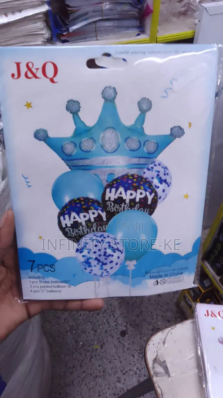 7 in 1 Balloons Birthday Ballons