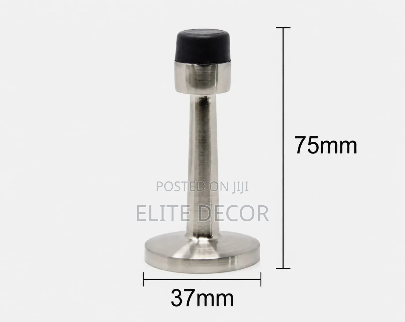 Wall Mounted Door Stopper With Rubber Tip – Door Buffer