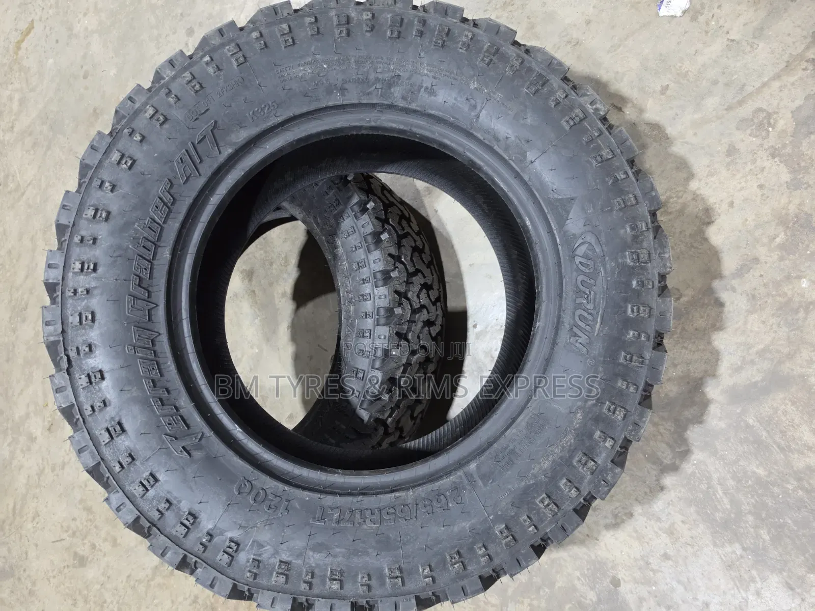 265 /65 R17 Durun Tyres (10ply)(All Terrrain)