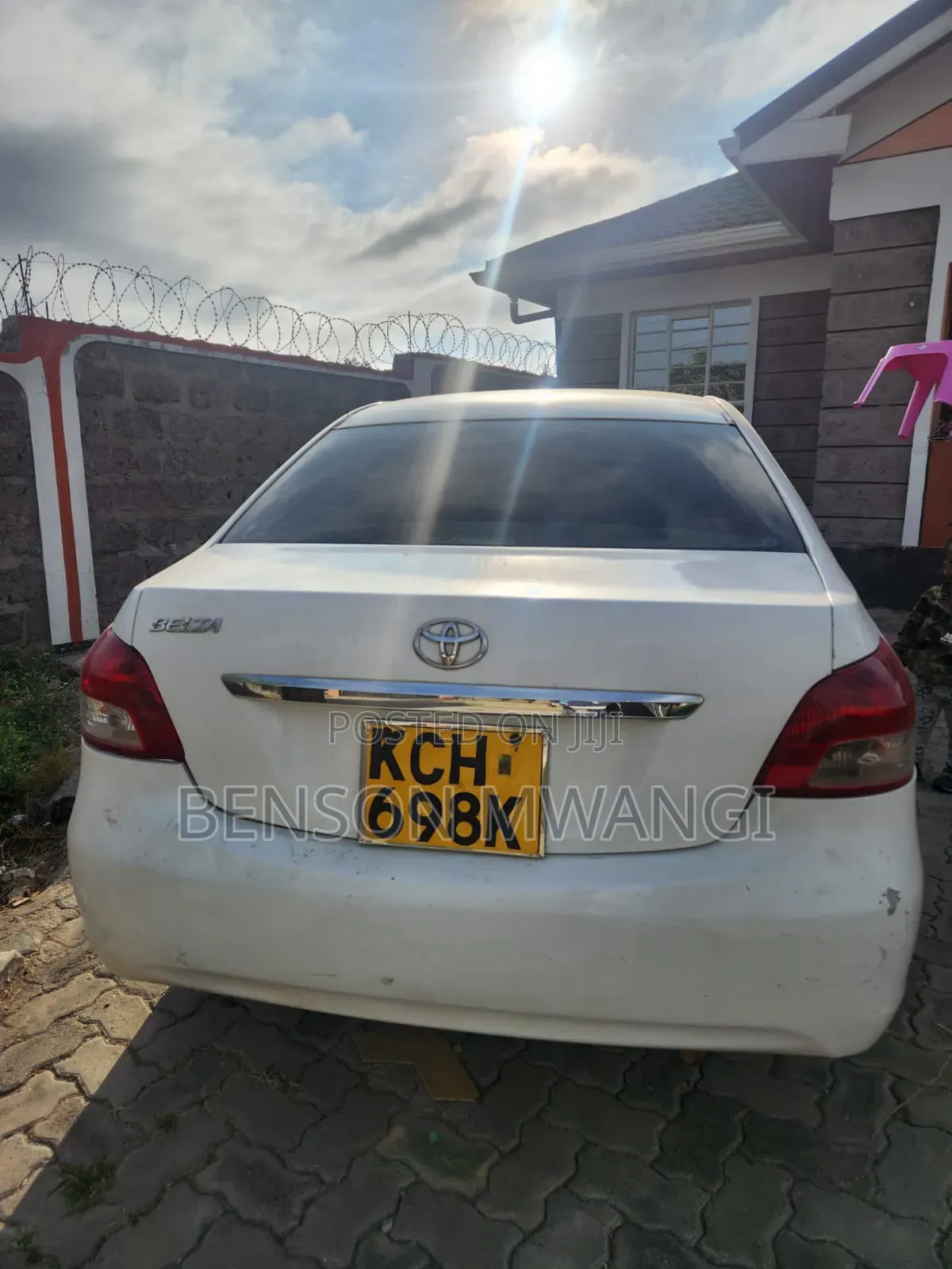 Toyota Belta 2009 Silver