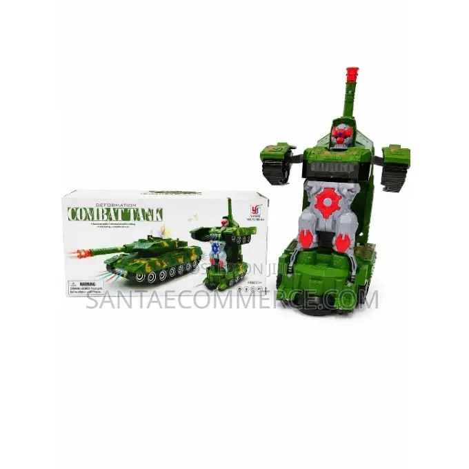 Deformation Combat Tank Transforming Robot Toy